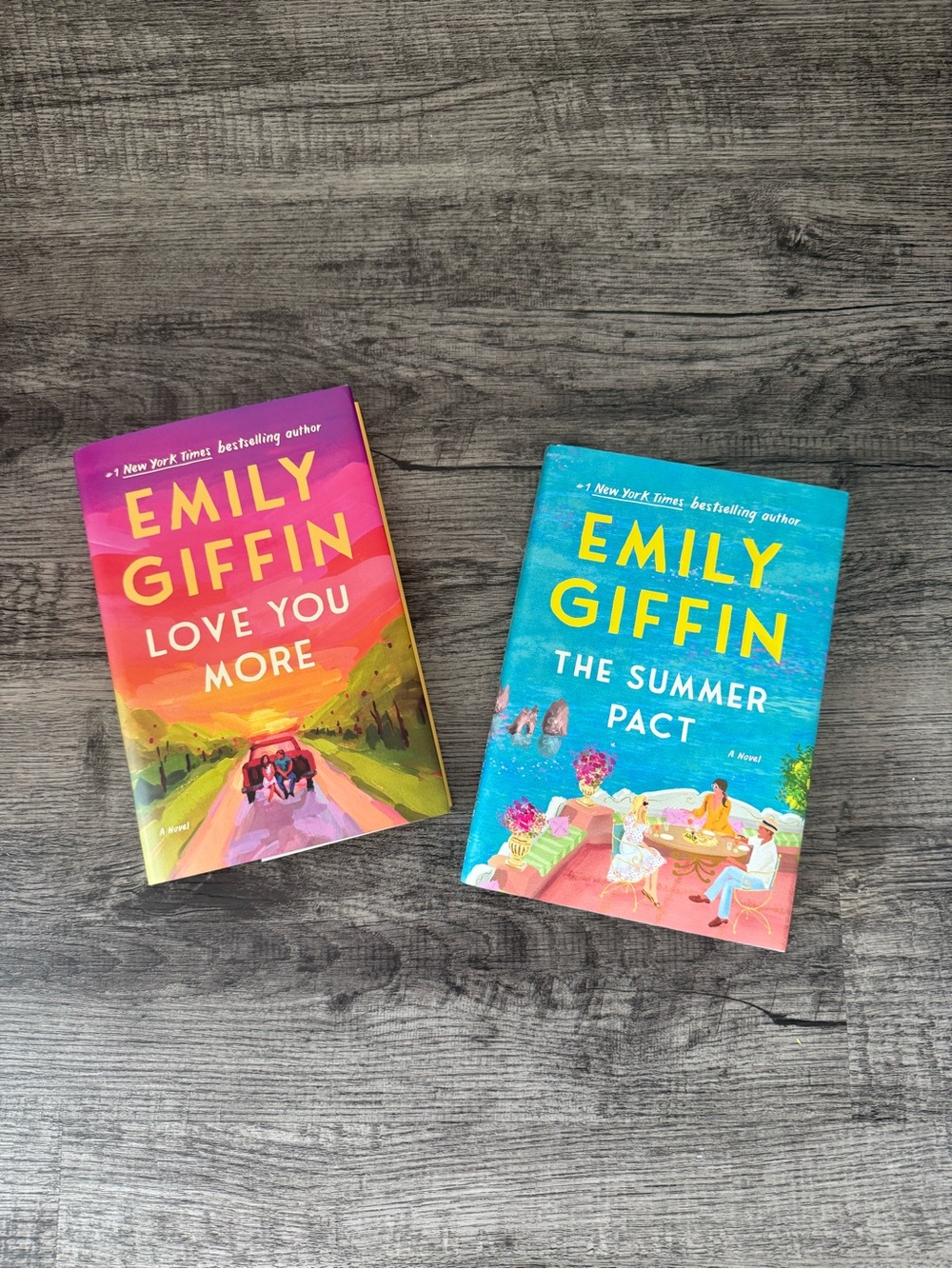 Emily Giffin 2-pack hardcover books